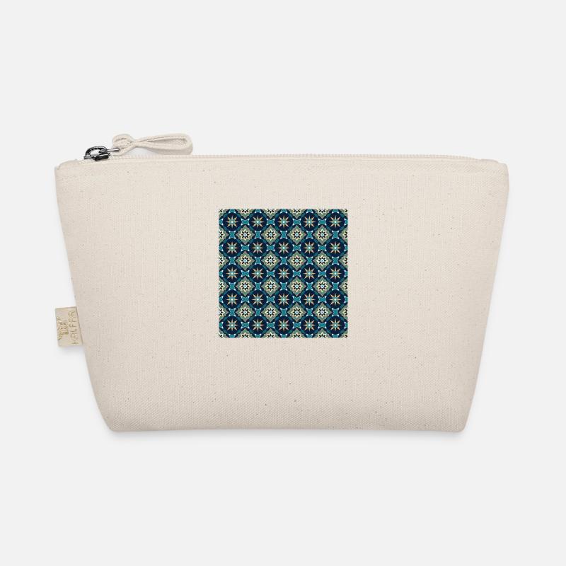 Tiles Seamless Pattern Motif Geometric Modern Art - Organic Pouch - nature