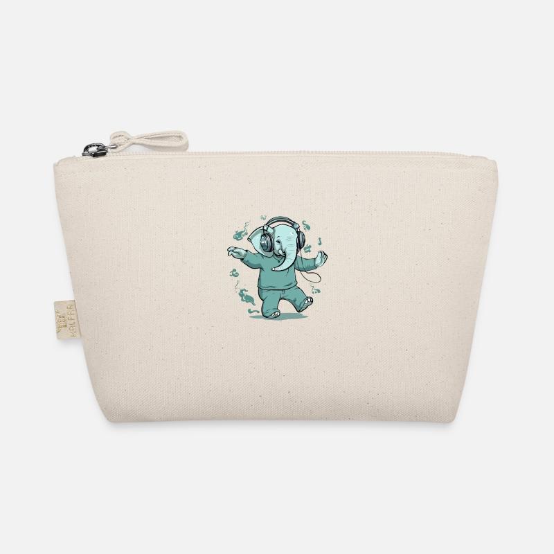 Bambo the dancing elephant Organic Pouch