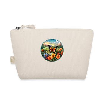 Butterfly Meadow - Organic Pouch - nature - Front