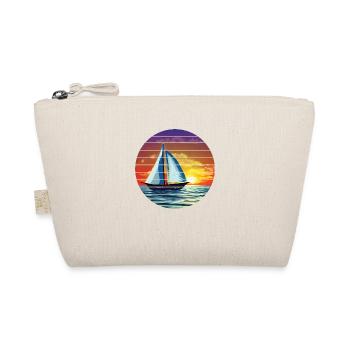 Sailing Sailboat Sailing Sailing Sailing Ship - Organic Pouch - nature - Front
