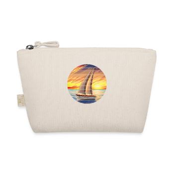 Sailing, Sailing, Sailing, Sailboat, Sailing Ship - Organic Pouch - nature - Front