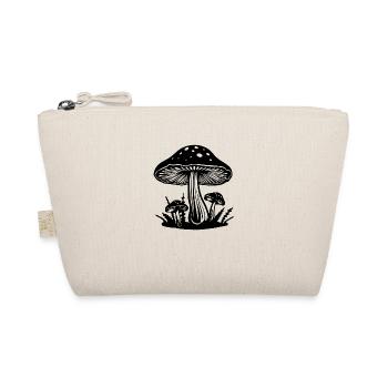 Pilz Pilzsammler Pilze Fungi - Bio-Täschchen - Natur - Vorne