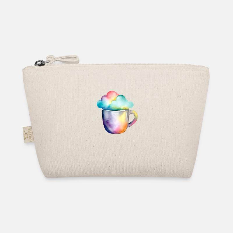Café arc-en-ciel avec un nuage Trousse biologique
