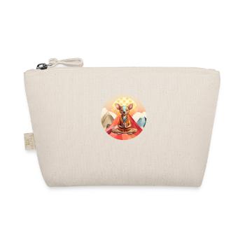 Yoga dog, Namaste, chill, customizable - Organic Pouch - nature - Front