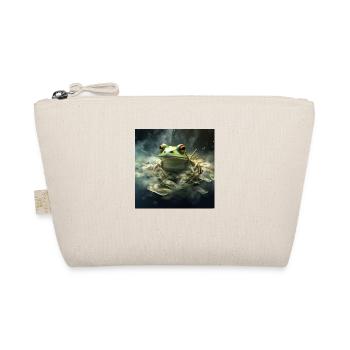 Money Frog - Organic Pouch - nature - Front