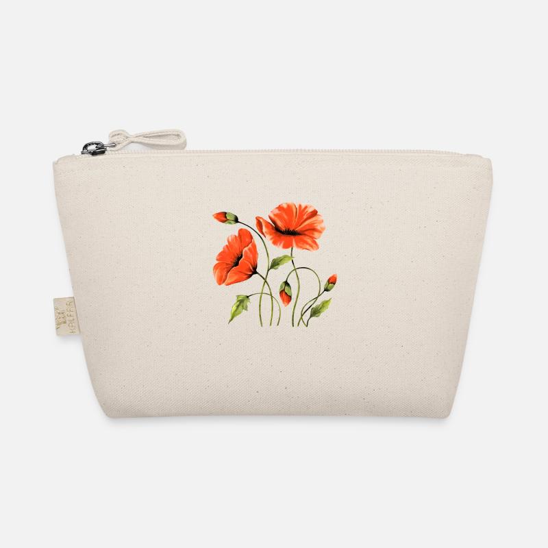 Blumen - Bio-Täschchen - Natur