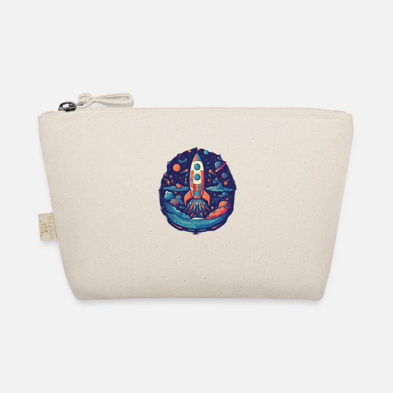 Whimsy Rocket: Galactic Adventure! Organic Pouch