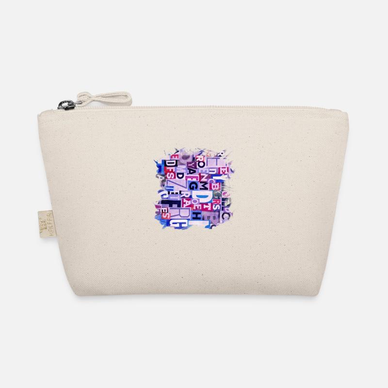 Graffiti-Stil Splash Hip Hop Farben Maler Farbe - Bio-Täschchen - Natur