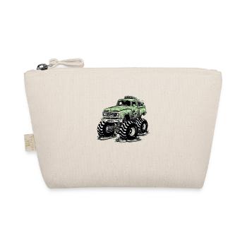 Monster truck Greencam - Organic Pouch - nature - Front