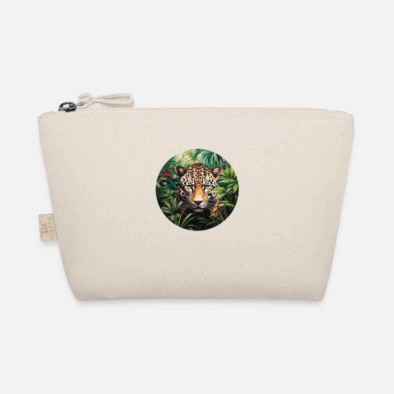 Jaguar - Bio-Täschchen - Natur