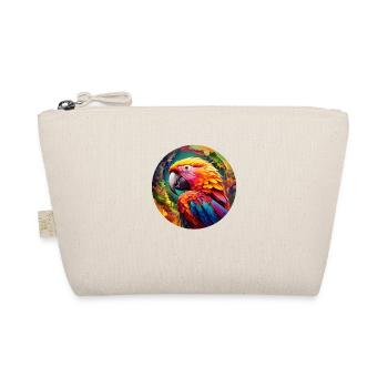 Rainbow Parrot - Organic Pouch - nature - Front