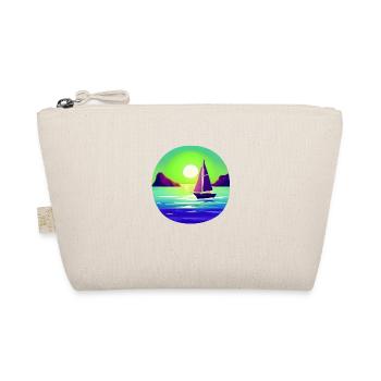 Sailing Sailboat Sailing Sailing Sailing Ship - Organic Pouch - nature - Front