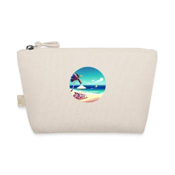 Summer Holiday Palm Beach Palm Islands Island Sun - Organic Pouch - nature - Front