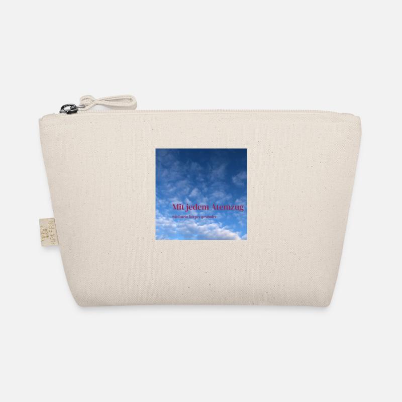 Mit jedem Atemzug wird mein Körper gesünder Bio-Täschchen