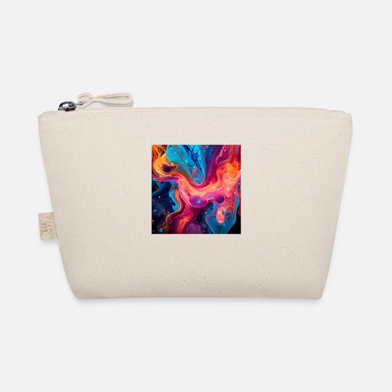 Fluid Art - Organic Pouch - nature