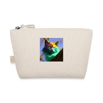 Chat multicolore sur un arbre - Trousse biologique - nature - Devant