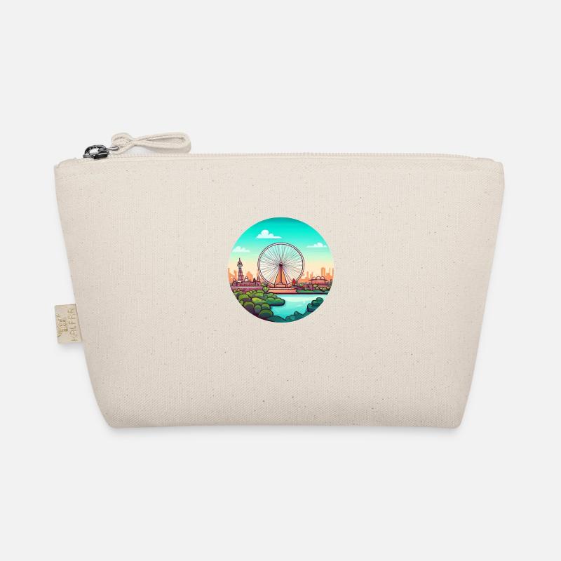 London Eye - Organic Pouch - nature