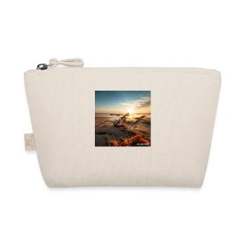 Violin at the beach - Bio-Täschchen - Natur - Vorne