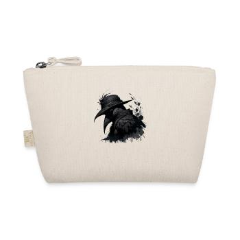 Plague Doctor Crow - Organic Pouch - nature - Front