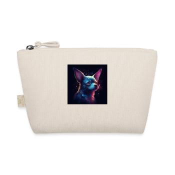 Chihuahua art - Organic Pouch - nature - Front