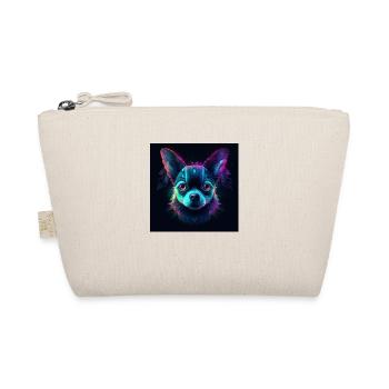 Chihuahua art - Organic Pouch - nature - Front