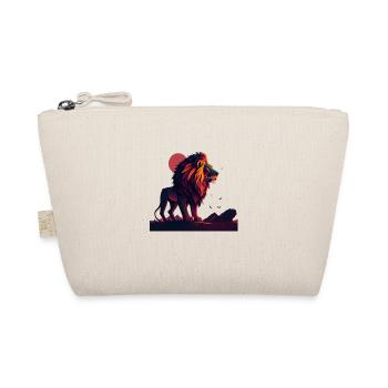 Lion au coucher du soleil - Trousse biologique - nature - Devant