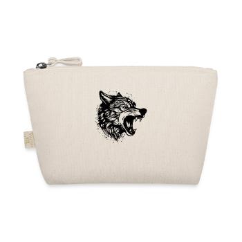 Wolf - Organic Pouch - nature - Front