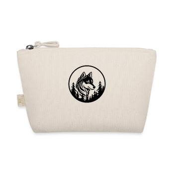Wolf - Organic Pouch - nature - Front