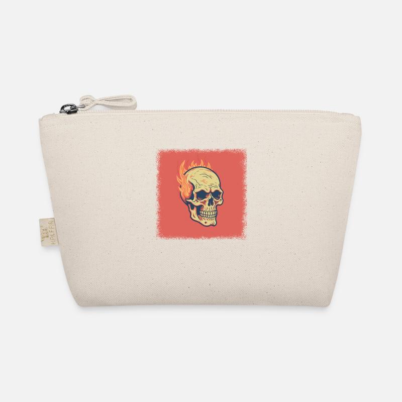 scary present humor birthday present spooky Organic Pouch