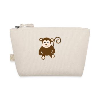 Monkey - Organic Pouch - nature - Front
