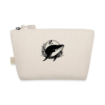 Wal Meer Fische - Bio-Täschchen - Natur - Vorne