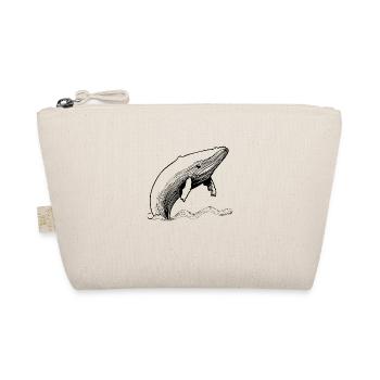 Wal Meer Fische - Bio-Täschchen - Natur - Vorne