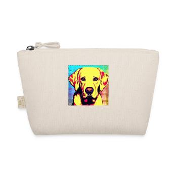Labrador Pop Art - Trousse biologique - nature - Devant