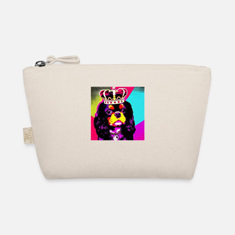 Cavalier King Charles Spaniel Pop Art - Trousse biologique - nature