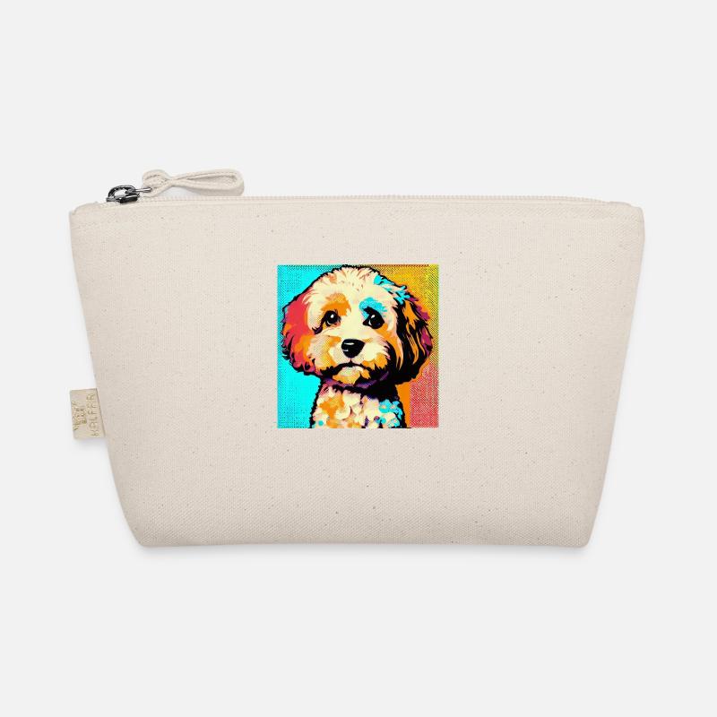 Cavapoo Pop Art Organic Pouch
