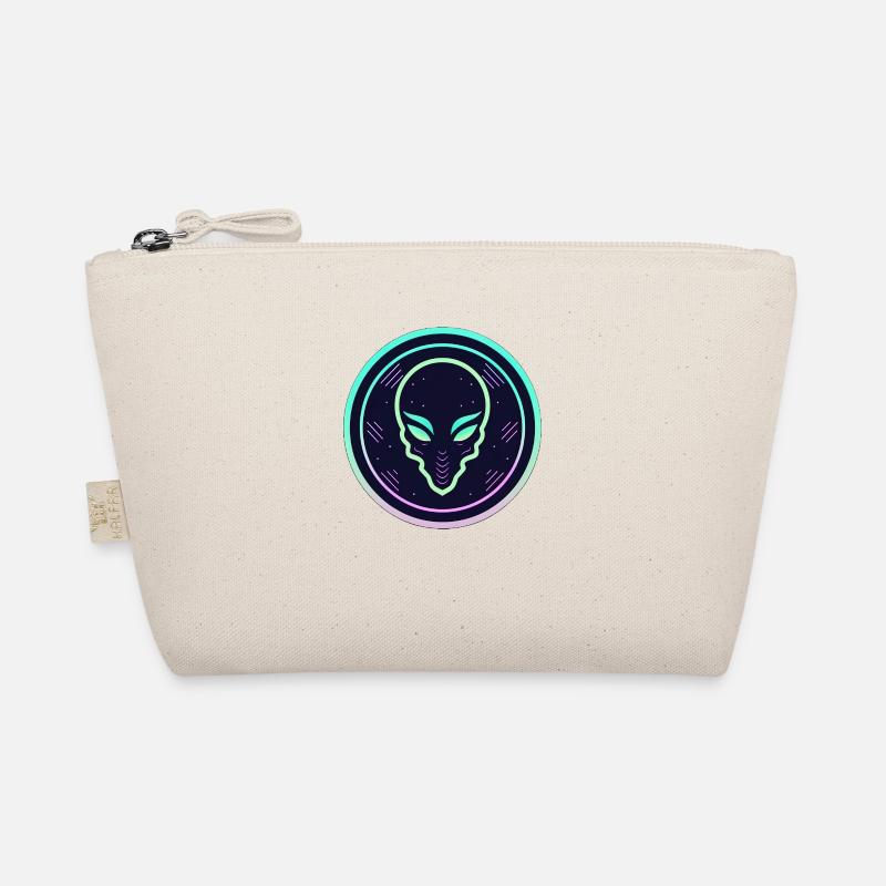 Alien neon logo Trousse biologique