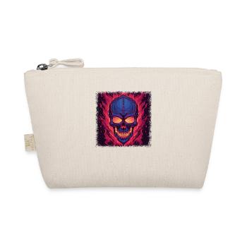 cool scary present idea anatomy skeleton costume - Organic Pouch - nature - Front