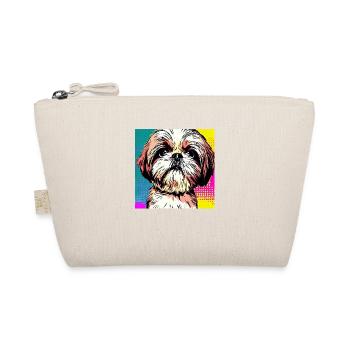 Shih Tzu Pop Art - Trousse biologique - nature - Devant