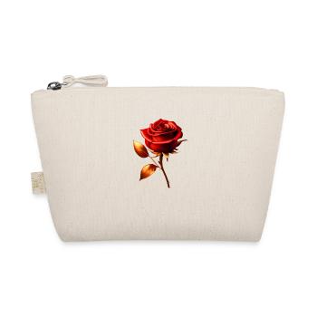 Rose rouge dorée - Trousse biologique - nature - Devant