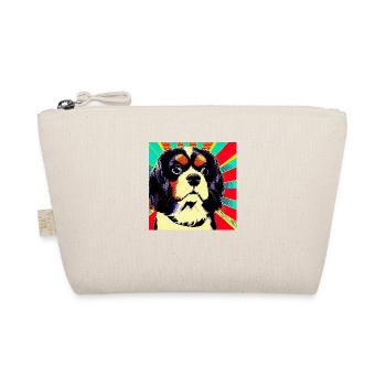 Cavalier King charles Spaniel pop art - Organic Pouch - nature - Front