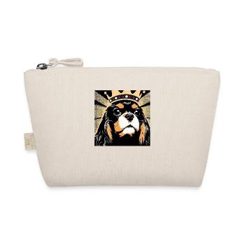 Cavalier King Charles Spaniel pop art - Organic Pouch - nature - Front