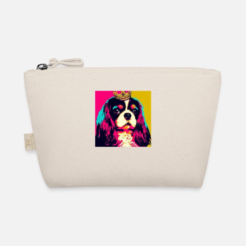 Cavalier King Charles Spaniel Pop Art Bio-Täschchen