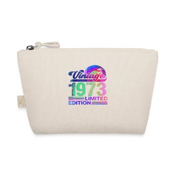 50e anniversaire vintage rétro Né en 1973 Anniversaire - Trousse biologique - nature - Devant
