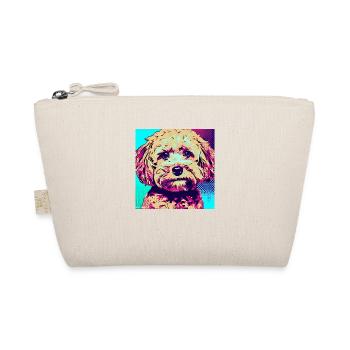 Poodle Cross Pop Art - Trousse biologique - nature - Devant