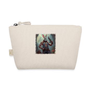 Easter 2022 Easter For Men Funny Lapin Bear Brown - Organic Pouch - nature - Front