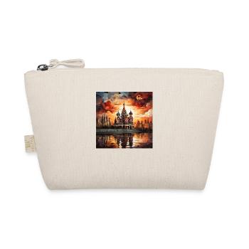 Abstract paintings of the Kremlin in Moscow, Russia - Organic Pouch - nature - Front