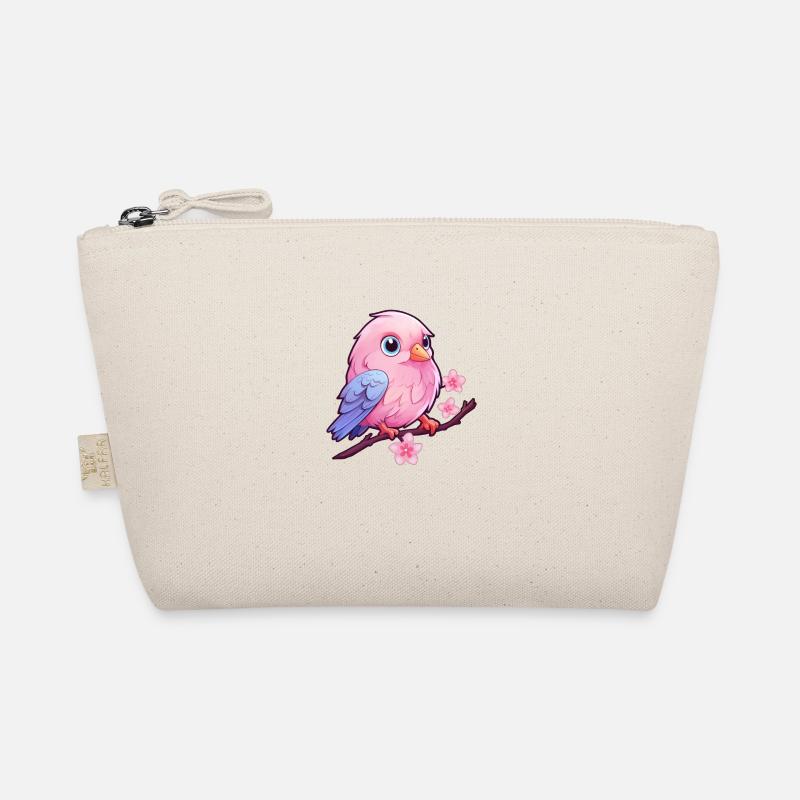 cute little bird Organic Pouch