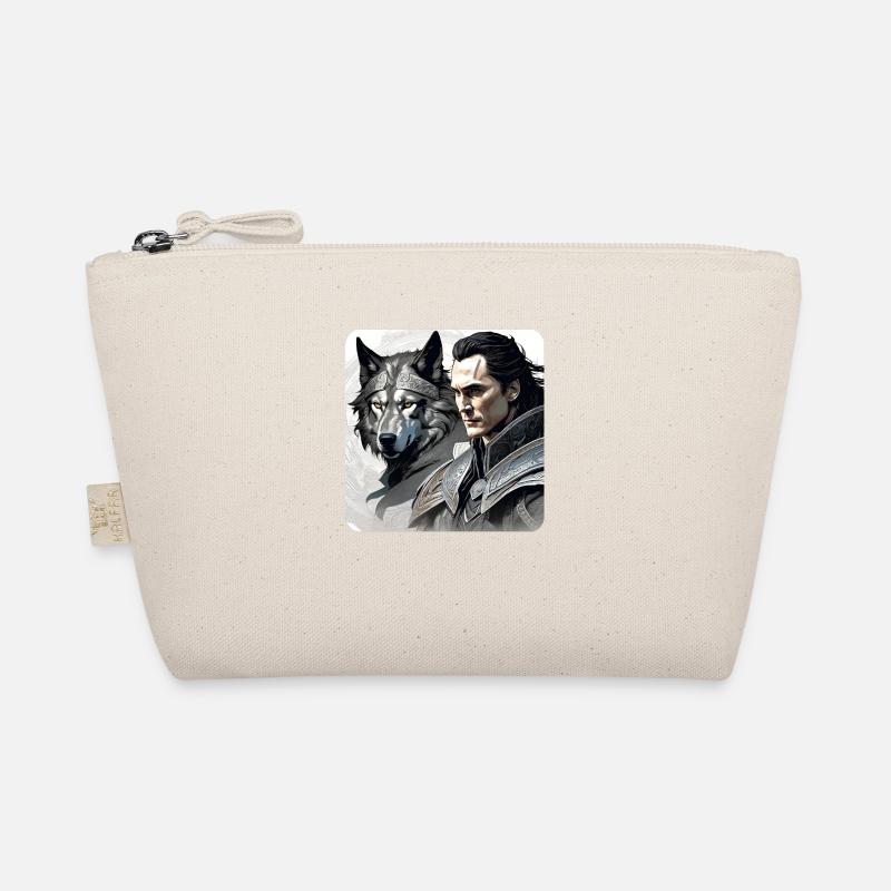 Loki mit Fenris Wolf Asgard Ragnarok Bio-Täschchen