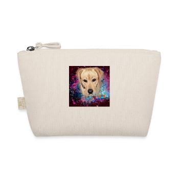 Labrador, Golden Retriever, graffiti,painting - Organic Pouch - nature - Front