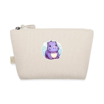 Hippopotamus - Organic Pouch - nature - Front